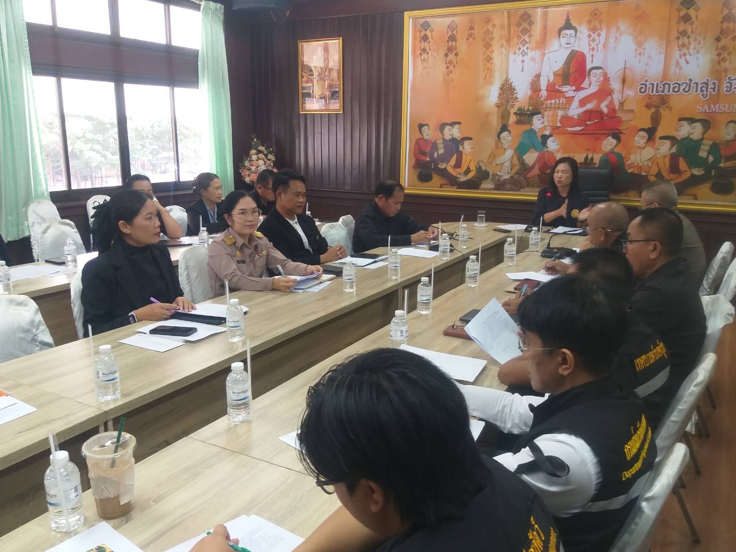 🛕พช.ซำสูง : ร่วมประชุมหัวหน้าส่วนราชการประจำเดือนพฤศจิกายน 2568