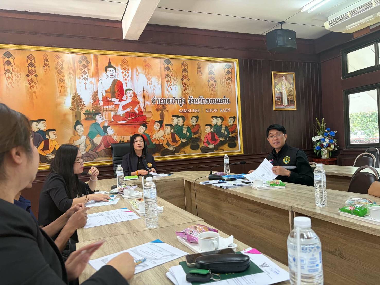 🌱พช.ซำสูง : ร่วมประชุมคณะกรรมการส่งเสริมวิสาหกิจชุมชนอำเภอซำสูง ครั้งที่ 2/2569