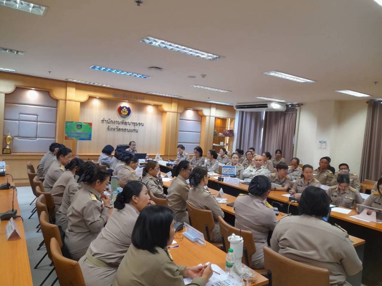 🌱พช.ซำสูง :ร่วมการประเมินผลการดำเนินงานหน่วยงานพัฒนาชุมชน ใสสะอาดเพื่อคัดเลือกเป็นหน่วยงานพัฒนาชุมชนใสสะอาด ระดับดี และระดับดีเด่น ผ่านระบบออนไลน์ (Online) ประจำปีงบประมาณ พ.ศ. 2569