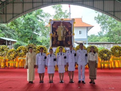 🌱พช.ซำสูง : ร่วมพิธีน้อมรำลึกในพระมหากรุณาธิคุณ เนื่องใน “วันนวมินทรมหาราช” วันคล้ายวันสวรรคต พระบาทสมเด็จพระบรมชนกาธิเบศร มหาภูมิพลอดุลยเดชมหาราช บรมนาถบพิตร  